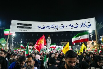 ۵۱ شب با مردم مقاوم و خستگی ناپذیر رشت