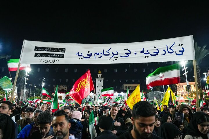 ۵۱ شب با مردم مقاوم و خستگی ناپذیر رشت