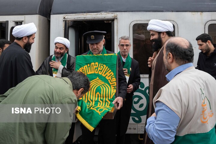 کاروان خدام حرم مطهر رضوی وارد گیلان شد