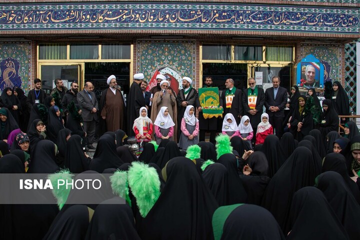 کاروان خدام حرم مطهر رضوی وارد گیلان شد
