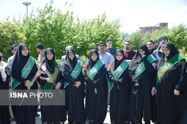 استقبال مرزنشینان آستارا از خادمان حرم رضوی در دهه کرامت