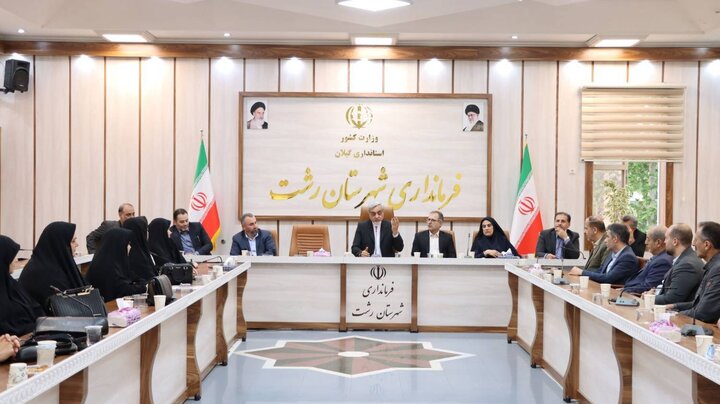 تاکید فرماندار رشت بر لزوم سرمایه‌گذاری در حوزه فرهنگ و آموزش
