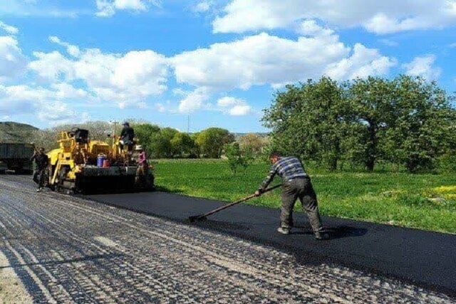 روکش و آسفالت ۱۰ کیلومتر از راه های فرعی و روستایی گیلان
