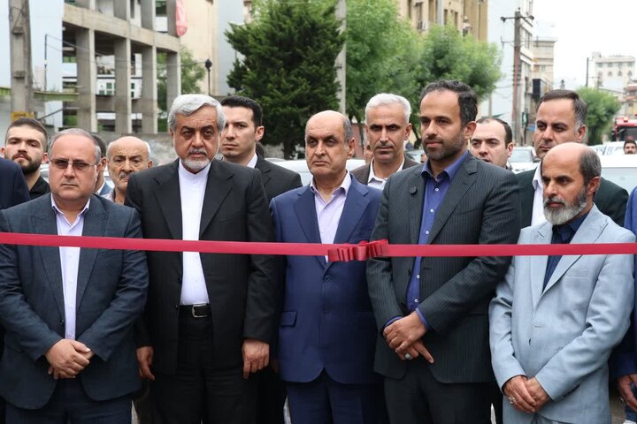 پل روگذر آیت الله رودباری رشت به بهرهبرداری رسید