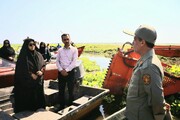 سرپرست فرمانداری بندرانزلی: حل مسائل تالاب انزلی نیازمند نگاه علمی و تخصصی است