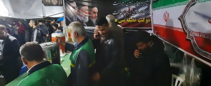 خادمین موکب عقیله بنی هاشم بندرانزلی عازم کربلا شدند