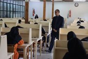 بازدید استاندار گیلان از روند برگزاری آزمون سراسری