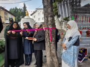 افتتاح نمایشگاه صنایع دستی بانوان در بندرانزلی