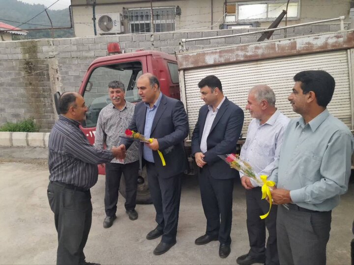 قدردانی فرماندار لنگرود از آتش‌نشانان دهستان لات‌لیل/ یک ایستگاه برای ۴۷ آبادی