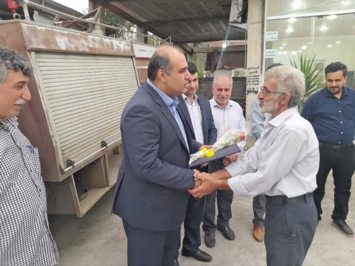 قدردانی فرماندار لنگرود از آتشنشانان دهستان لاتلیل/ یک ایستگاه برای ۴۷ آبادی