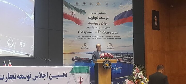 استاندار گیلان: ظرفیت تخلیه و بارگیری ۲۲ کشتی همزمان در بنادر شمالی وجود دارد