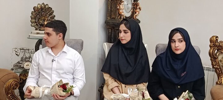 دیدار استاندار گیلان از سهقلوهای رتبه برتر کنکور