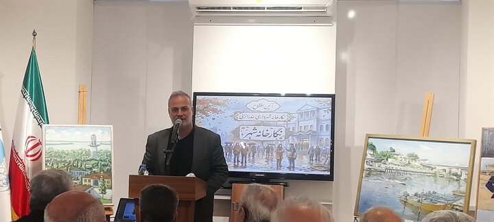 "نگارخانه شهر" در بندرانزلی افتتاح شد