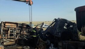 شناسایی هویت ۱۲ جانباخته حادثه برخورد تریلی با مینی‌بوس در گنبد