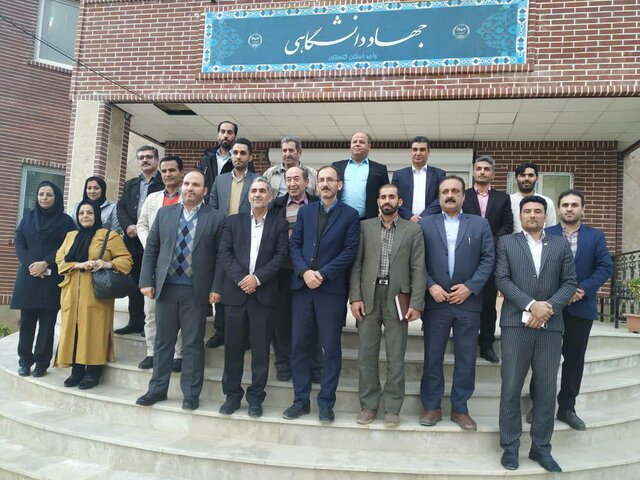 نشست اعضای کمیسیون فرهنگی شورای شهر گرگان با مدیران جهاددانشگاهی گلستان