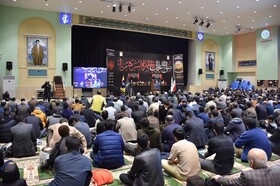 برگزاری شام غریبان سردار سلیمانی در گرگان