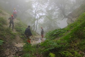 پیدا شدن گردشگران گمشده در ارتفاعات گرگان پس از یک شبانه روز