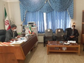 دیدار سرپرست جهاد دانشگاهی گلستان با بخشدار مرکزی گرگان