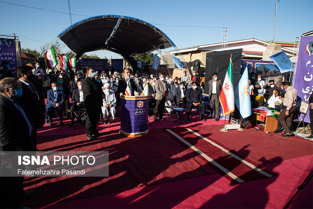 جشن پایان بازسازی مناطق سیل زده