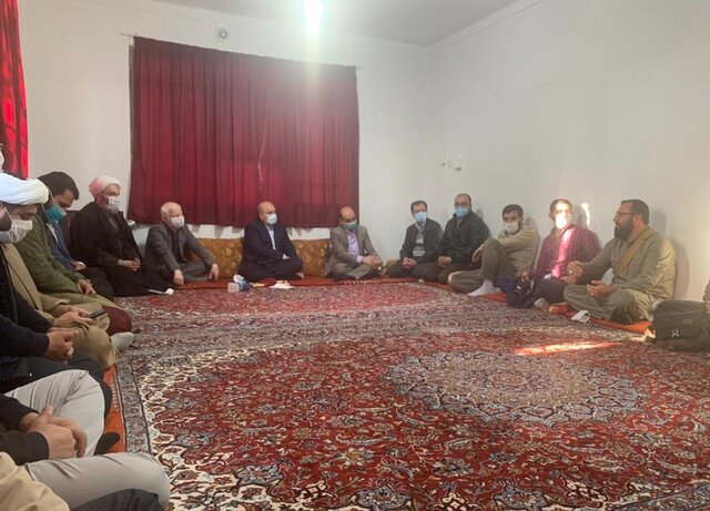 دیدار رئیس مجلس با گروه‌های جهادی در گمیشان