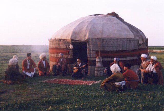 آلاچیق سنتی ترکمن‌ها چگونه ساخته می‌شود؟