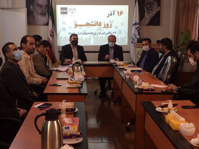 تولد 22 سالگی با حضور مسئولان در دفتر ایسنا گلستان