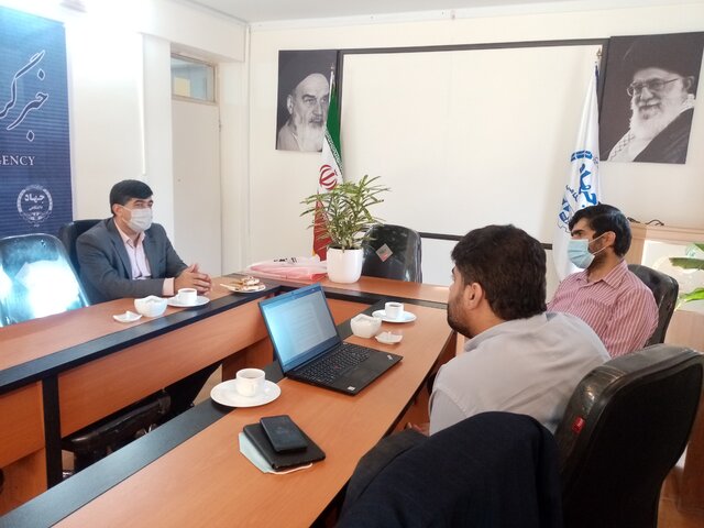 تولد 22 سالگی با حضور مسئولان در دفتر ایسنا گلستان