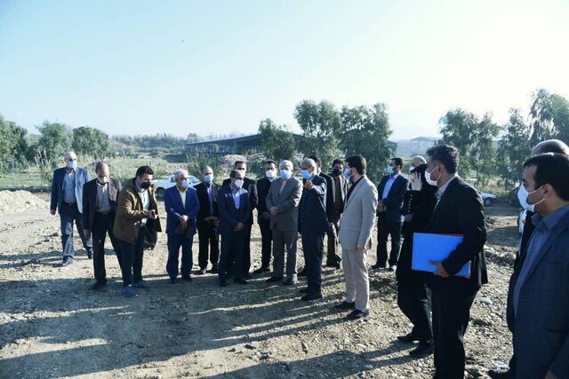 حضور استاندار گلستان در سایت پسماند زباله آزادشهر