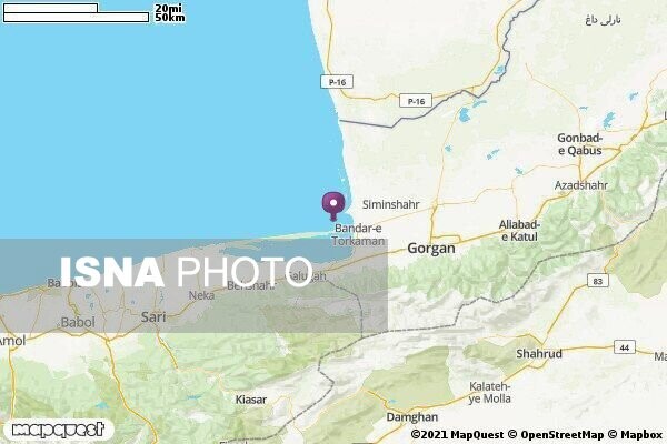 زلزله در شهرستان بندر ترکمن/ از پس لرزه خبری نیست