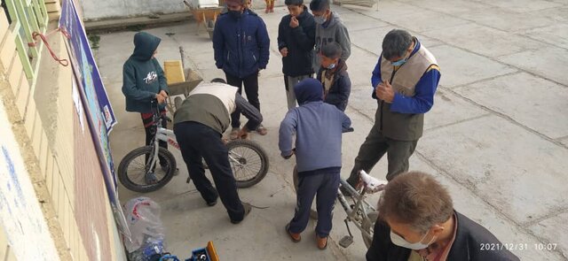 اردوی جهادی تخصصی بازاریان گنبدکاووس در «طالقان تپه»+ تصاویر