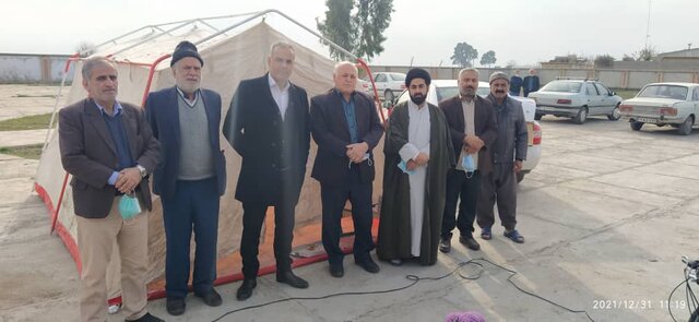 اردوی جهادی تخصصی بازاریان گنبدکاووس در «طالقان تپه»+ تصاویر