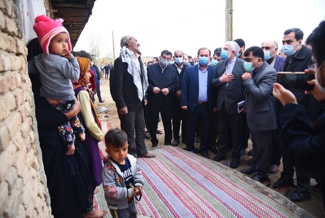 برق چشمان کودکان آق قلایی در صبح جمعه/ استاندار گلستان مهمان روستاهای آق قلا