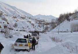 محورهای کوهستانی گلستان مسدود است/ بارش یک متری برف در گلستان