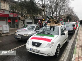 پایکوبی گلستانی ها در شادمانی جشن انقلاب
