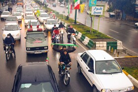 حضور پرشور «آزادشهری» ها در رژه خودرویی ۲۲ بهمن+ تصاویر