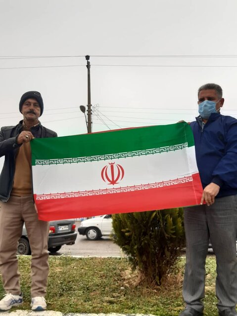 پایکوبی گلستانی ها در شادمانی جشن انقلاب