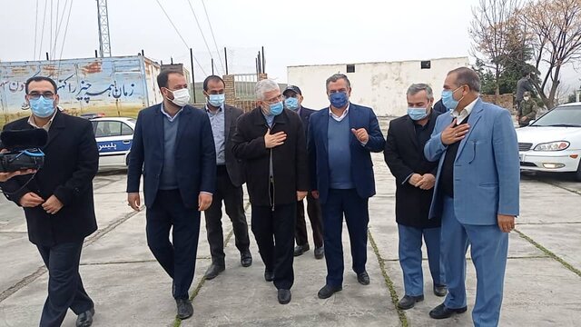 ادای احترام استاندار گلستان به شهدای گمنام کلاله+ تصاویر