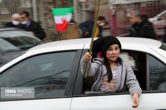 // گزارش تصویری // رژه خودرویی و موتوری ۲۲ بهمن ۱۴۰۰ - گرگان