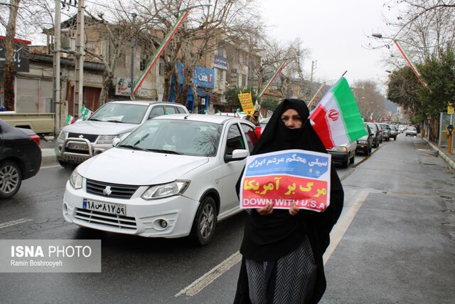 // گزارش تصویری // رژه خودرویی و موتوری ۲۲ بهمن ۱۴۰۰ - گرگان