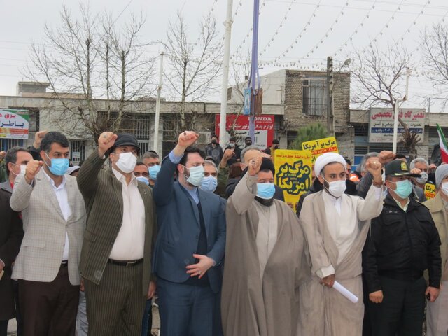 جلوه غیرت و غرور ملی مردمان گالیکش در جشن انقلاب+ تصاویر