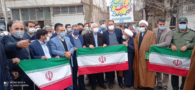 حماسه حضور مردم «کلاله» در مقابل دیدگان استاندار گلستان+ تصاویر