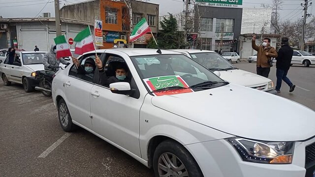 حماسه حضور مردم «کلاله» در مقابل دیدگان استاندار گلستان+ تصاویر