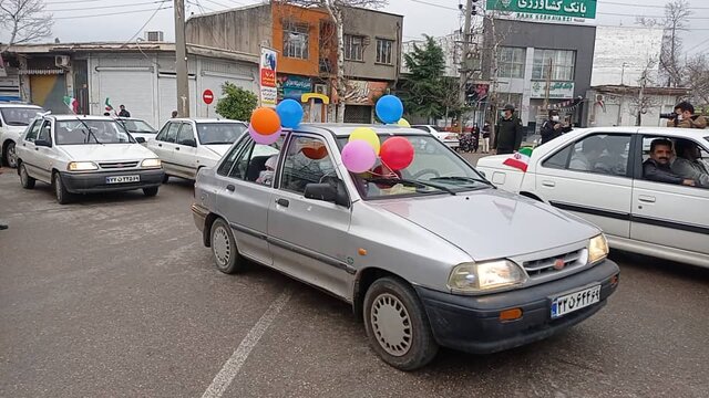 حماسه حضور مردم «کلاله» در مقابل دیدگان استاندار گلستان+ تصاویر