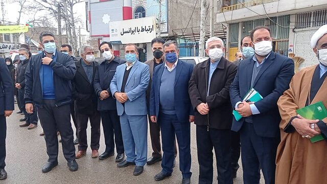 حماسه حضور مردم «کلاله» در مقابل دیدگان استاندار گلستان+ تصاویر