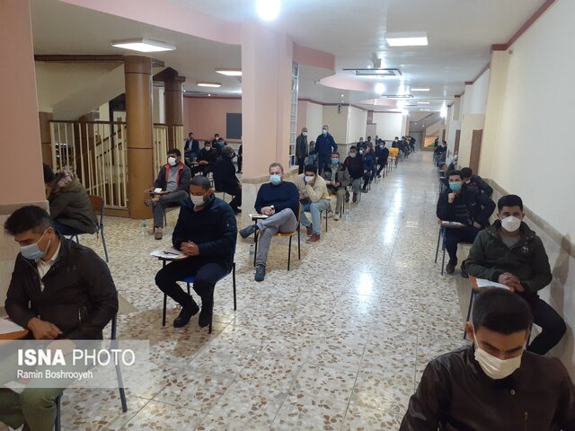 آغاز آزمون استخدامی کادر اداری قوه قضائیه در استان گلستان