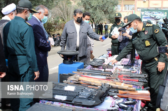 نمایشگاه اقتدار و آرامش ناجا گلستان - گرگان