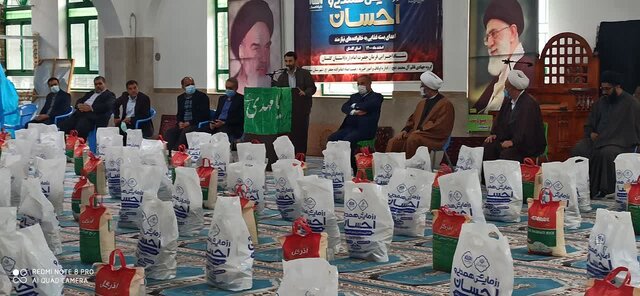 قرار ۱۲، رمز عاشقی جهادگران مینودشتی/ توزیع ۳۰۰ بسته معیشتی در مینودشت