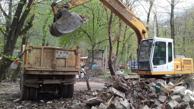 تنگه «چهلچای» مینودشت نفس کشید/ 100 آلاچیق نفسگیر که دیگر نیست