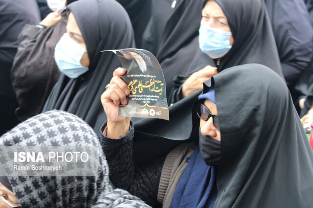 تشییع باشکوه پیکر آیت الله علوی گرگانی در گرگان