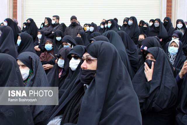 تشییع باشکوه پیکر آیت الله علوی گرگانی در گرگان